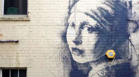 "Арестуваният" Банкси показа нов графит в Бристол | Диана image 1