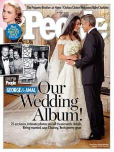 Джордж Клуни и Амал Аламуддин с втора сватба във Великобритания | Диана image 15