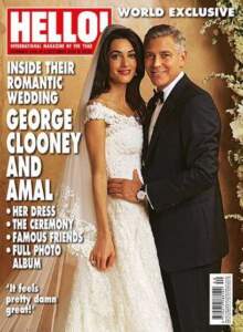Джордж Клуни и Амал Аламуддин с втора сватба във Великобритания | Диана image 17