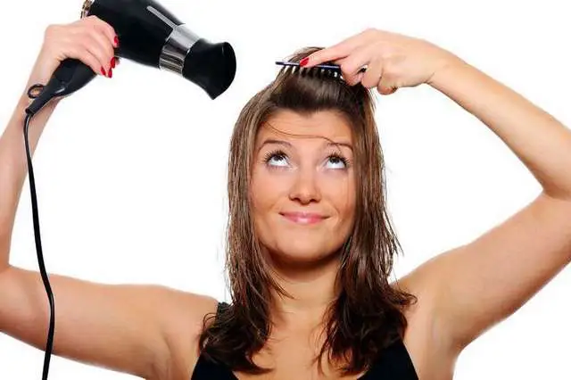 hair-drying