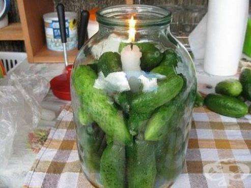 Запалете свещ в буркана за да съхраните плодове и зеленчуци без консерванти | Диана image 1