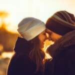 Sunset-time-happy-couple-love-image