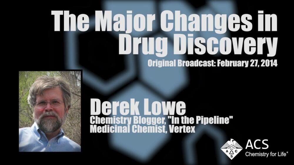 Доктор Дерек Лоу Derek Lowe чрез Science Translational Medicine изказа