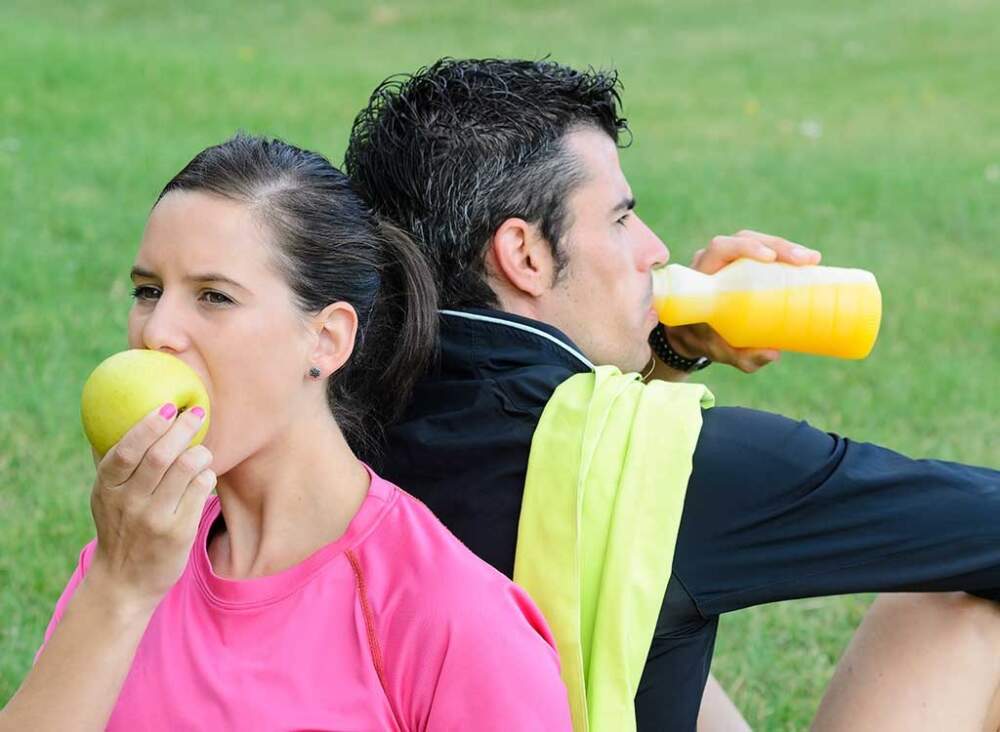 спортно хранене на двойка